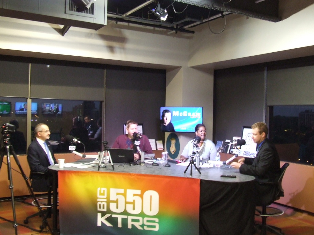 Talking about Scotland on the Big 550 KTRS