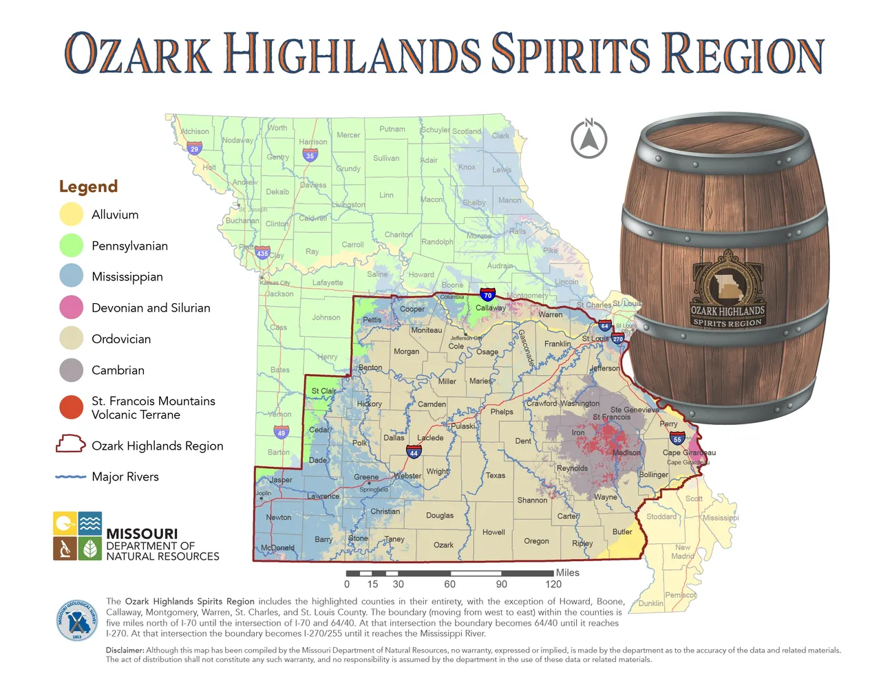 TTB Confirms Legitimacy of “Ozark Highlands” on American Spirits
